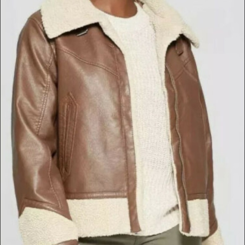 Universal Thread Moto / Bomber Sherpa Jacket